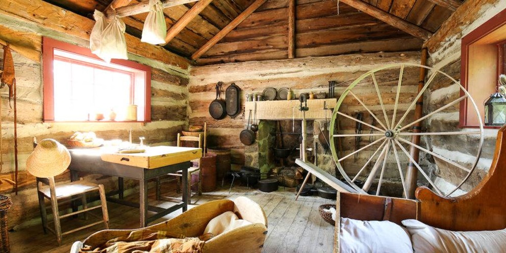 Lang Pioneer Village Museum Spinning Wheel