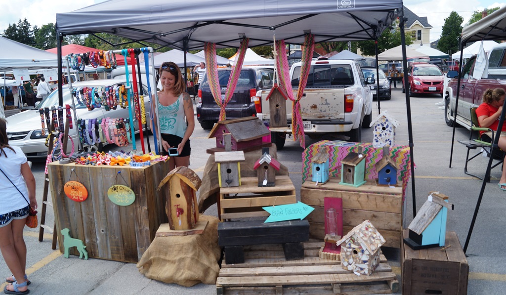 Collingwood Farmers' Market - another market vendor