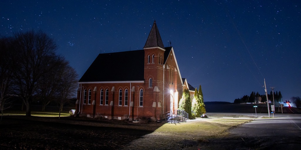 Church at Night