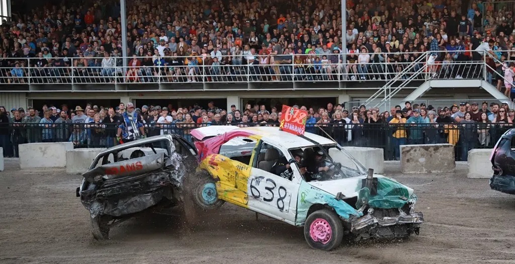 Demolition Derby - Clinton Spring Fair