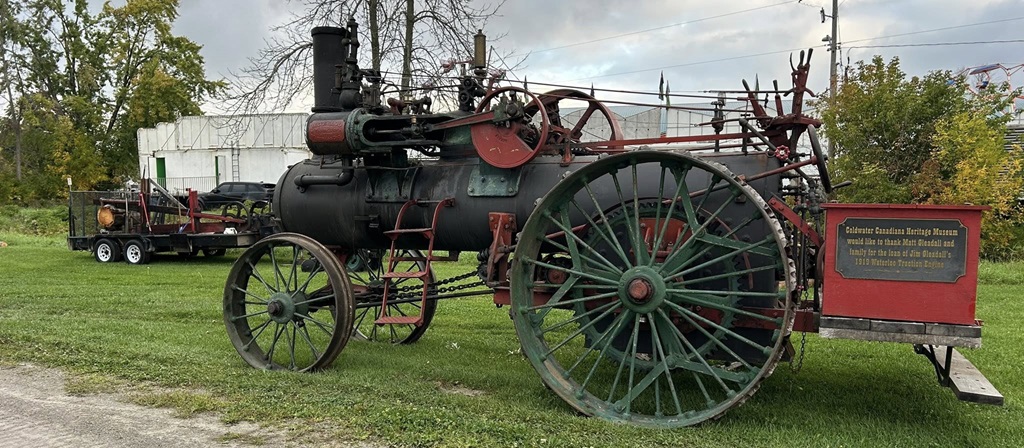 Antique Steam Tractor - Coldwater Fall Fair