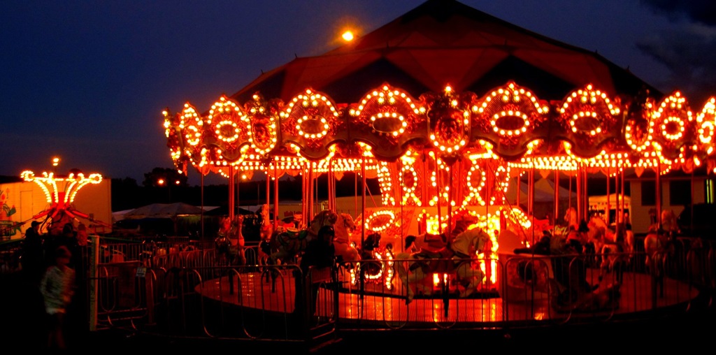 Night in the Midway  - Bracebridge Fall Fair