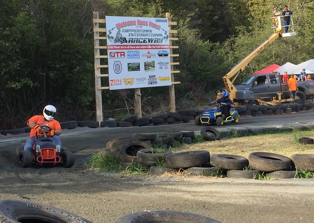 Lawn Tractor Race