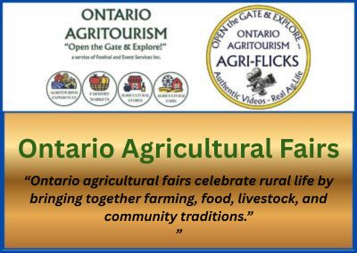An Agri-Flicks Ontario Agricultural Fairs Visited Video