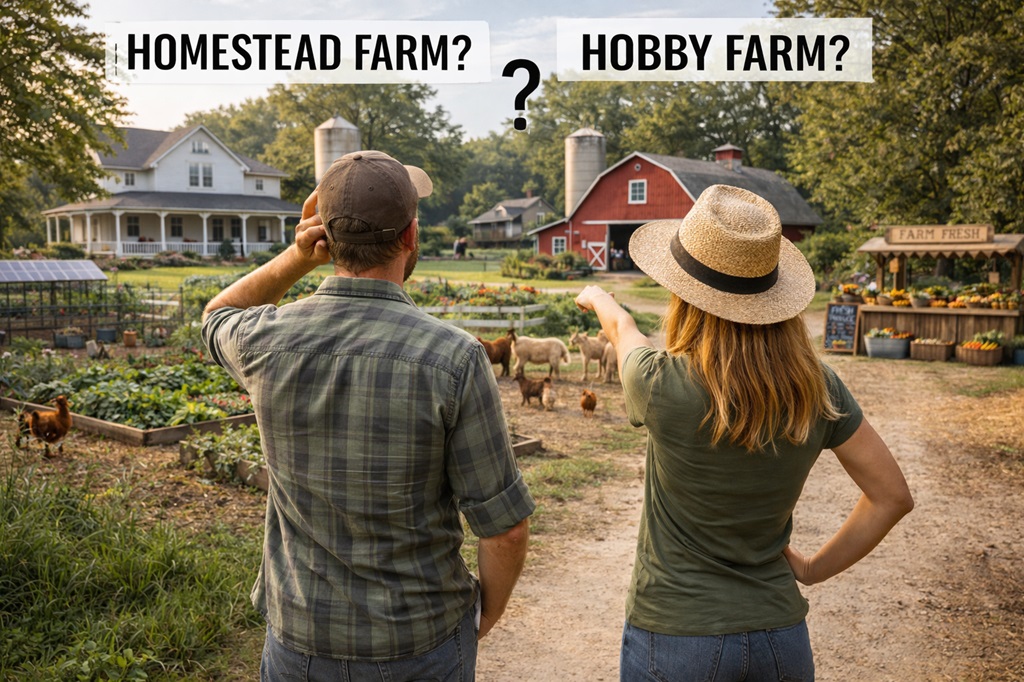 Homestead or Hobby Farm?