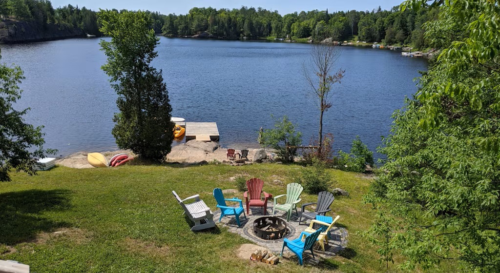 Firepit at the Lake