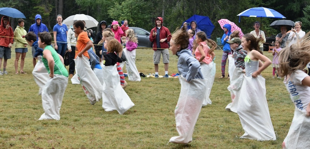 Sack Race Fair Games - Stisted Fall Fair
