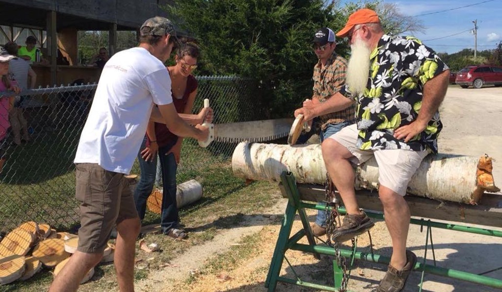 Saw Cutting Contest - Dungannon Fair