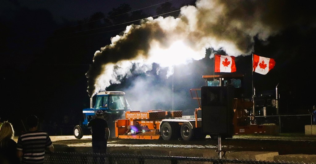 Night Tractor Pull - Grand Valley Fall Fair