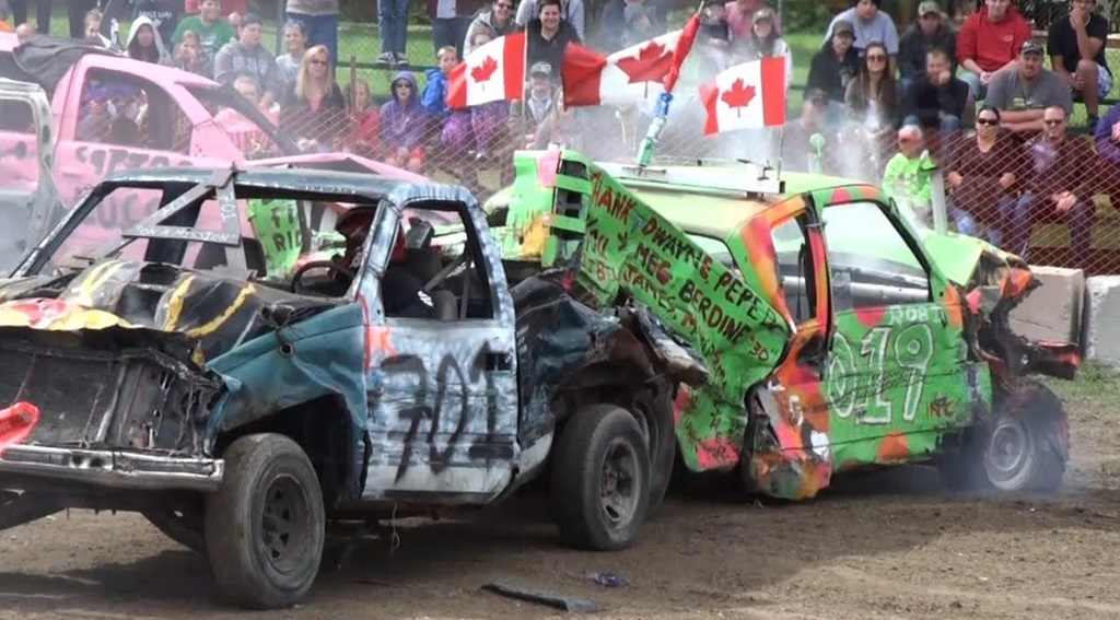Demolition Derby - Petrolia and Enniskillen Fall Fair