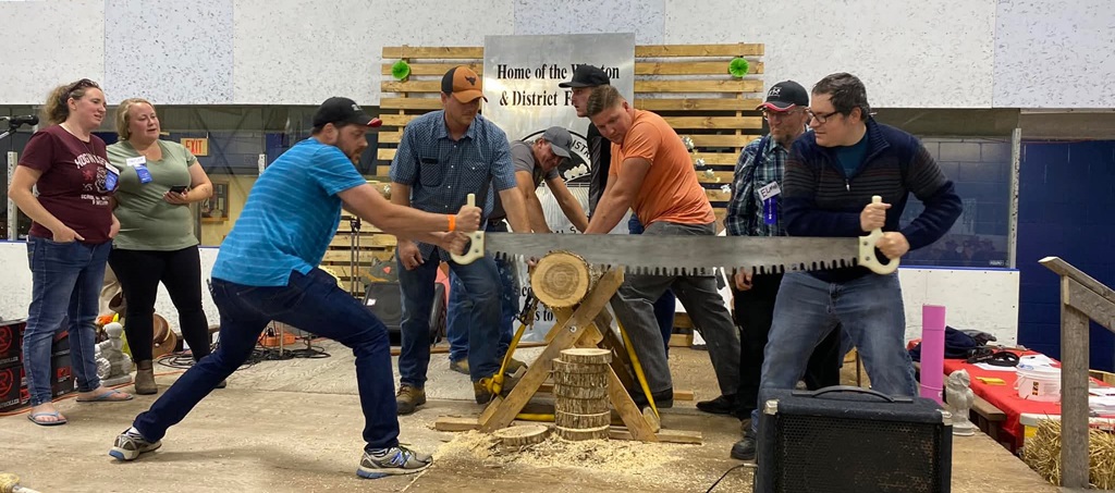 Log Sawing Contest - Wiarton Fall Fair