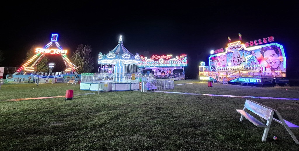 Midway at Night - Forest Fall Fair