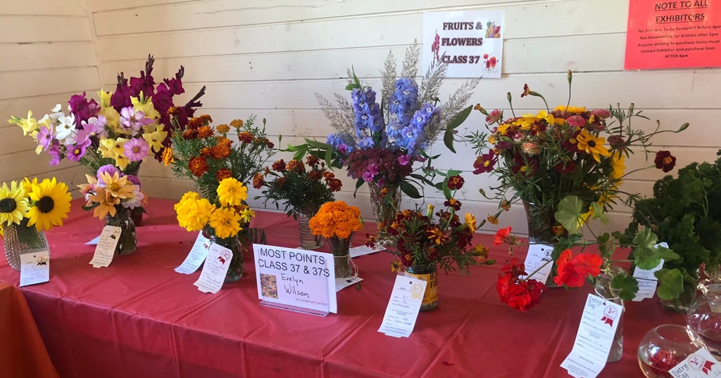 Floral Homecraft Display - McDonald's Corners Fair
