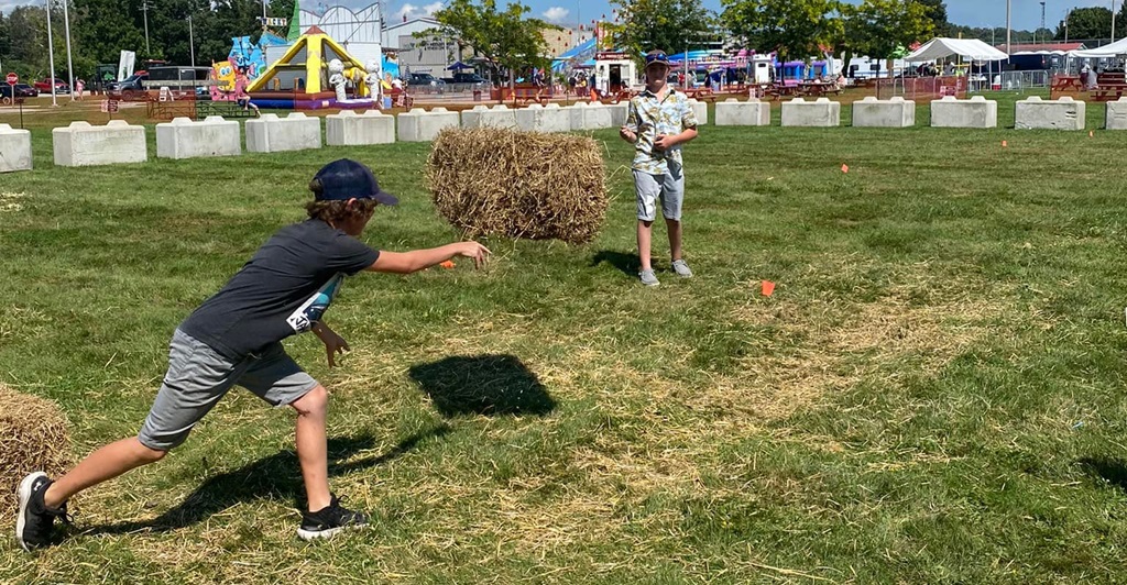 Hay Toss - Parkhill Fair