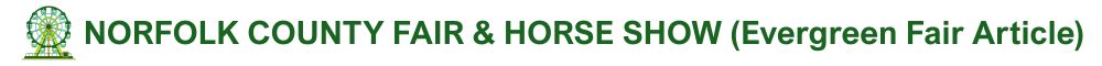 Norfolk County Fair and Horse Show