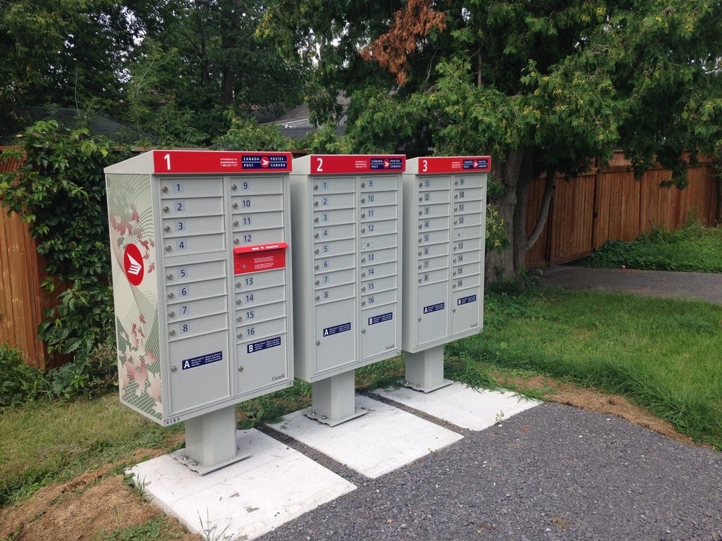 Canada Post Boxes - Rural Mailboxes