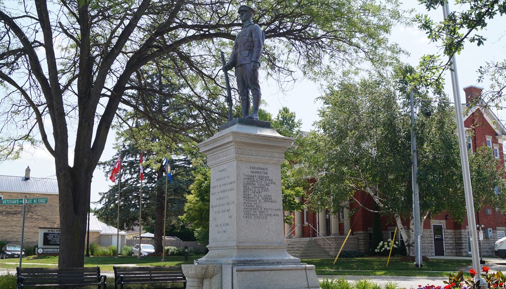 War Memorial in Harriston