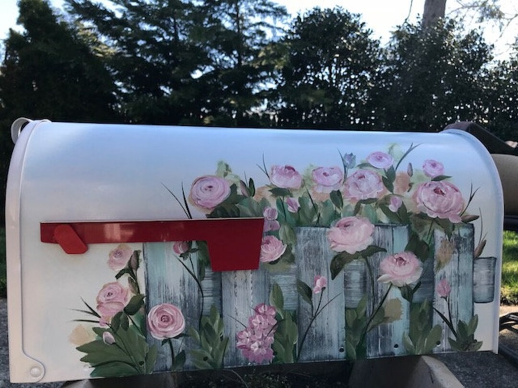 Painted Floral Box