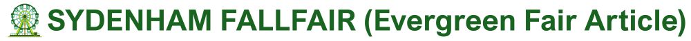 Sydenham Fall Fair