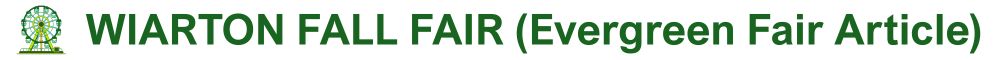 Wiarton Fall Fair